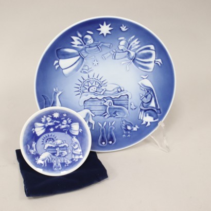 Royal Copenhagen Christmas Plate Child, Nuit de Noël à Bethléem, Ingrid Jensen, Ingrid Jensen, Ingrid Jensen, Ingrid Jensen, Ingrid Jensen