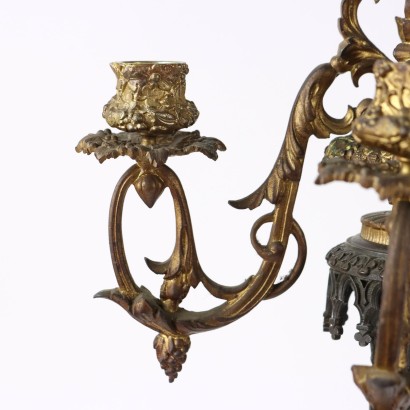 Coppia di Candelabri Neogotici