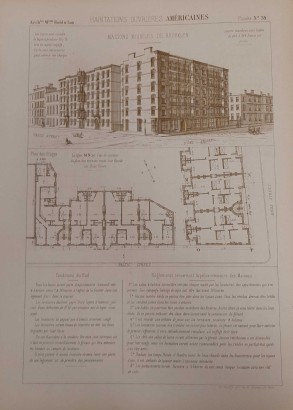 solo album planches (mancano pl.3-4) ,Les habitations ouvrières en tous p