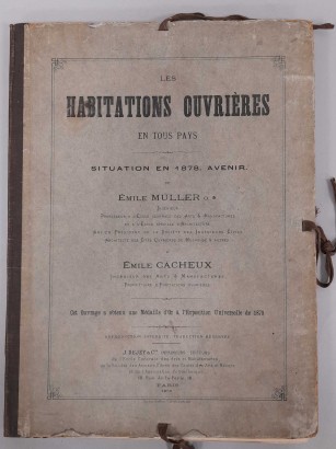 solo album planches (mancano pl.3-4) ,Les habitations ouvrières en tous p