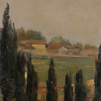 Pintura de Arnaldo Annoni,Paisaje de colinas,Arnaldo Annoni,Arnaldo Annoni,Arnaldo Annoni,Arnaldo Annoni,Arnaldo Annoni