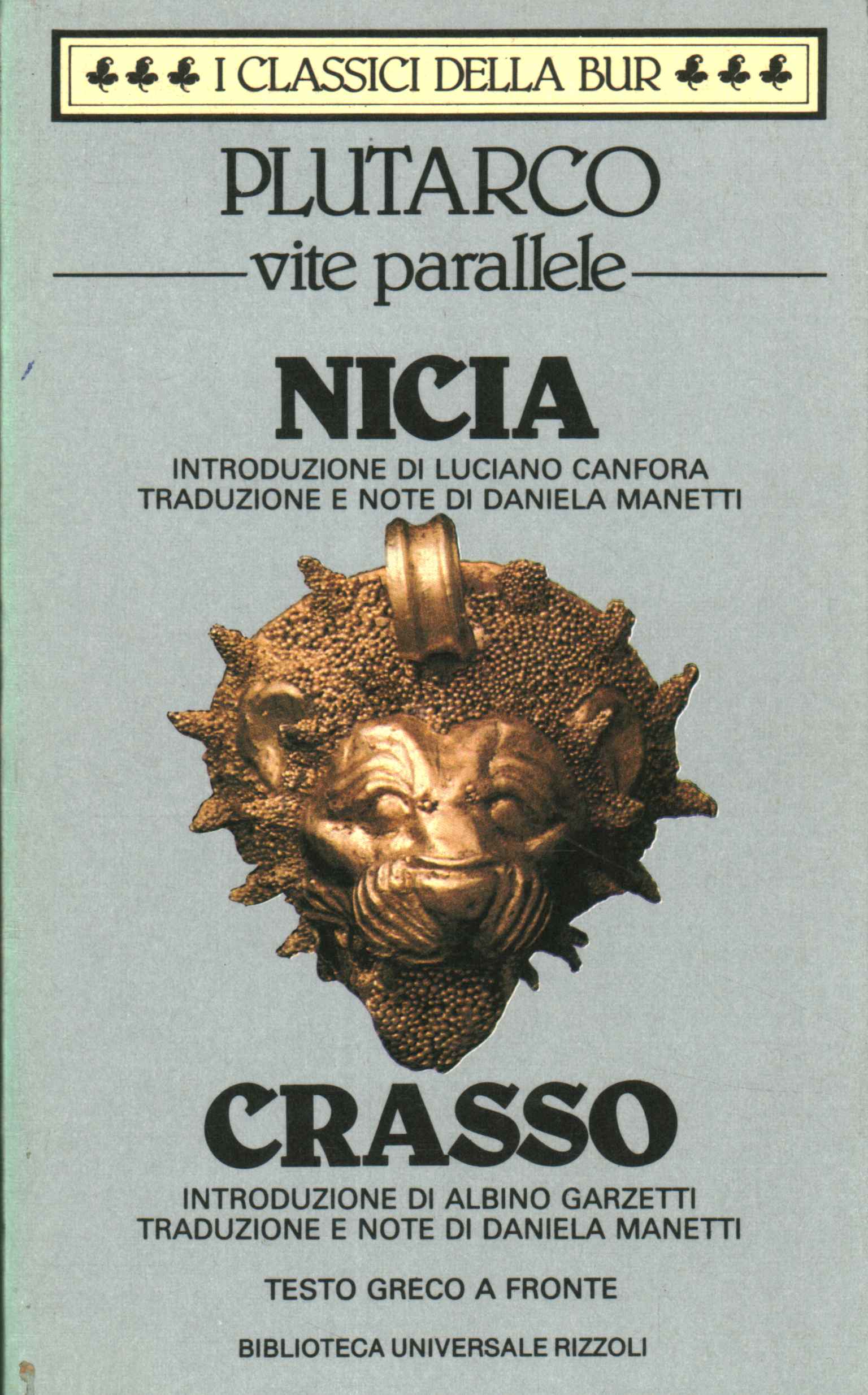 Vite Parallele. Nicia. Crasso