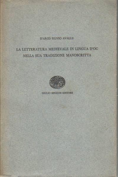 La letteratura medievale in lingua d0apo