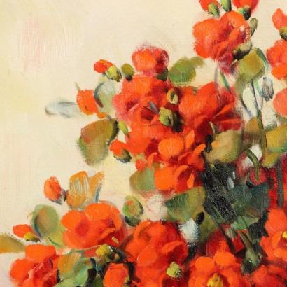 Peinture d'Alfio Paolo Graziani,Composition florale de roses rouges,Alfio Paolo Graziani,Alfio Paolo Graziani,Alfio Paolo Graziani,Alfio Paolo Graziani,Alfio Paolo Graziani