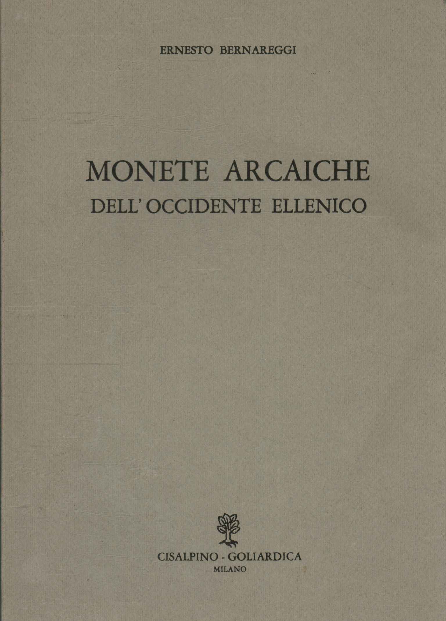 Monete arcaiche dell'occidente el