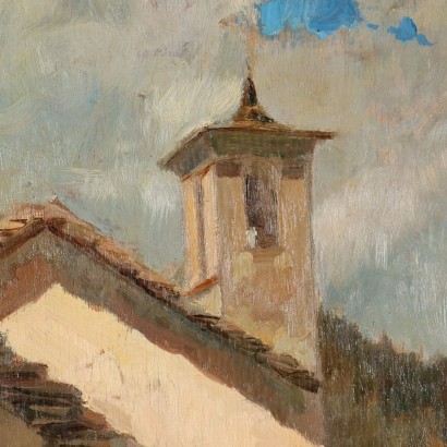 Peinture de Domenico De Bernardi,Vue du village,Domenico De Bernardi,Domenico De Bernardi,Domenico De Bernardi,Domenico De Bernardi,Domenico De Bernardi,Domenico De Bernardi,Domenico De Bernardi