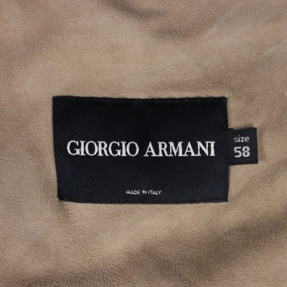 Giorgio Armani Veste en daim pour homme