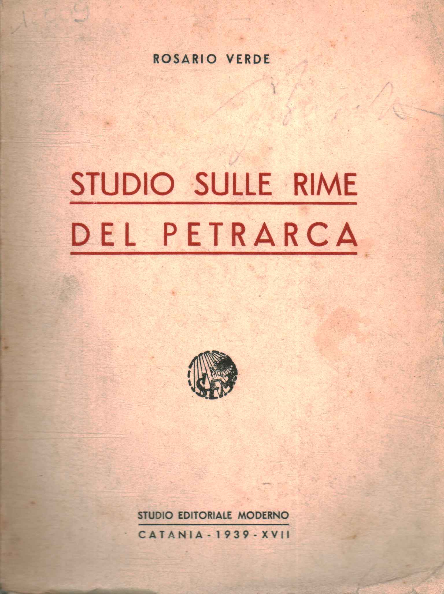 Estudio sobre las rimas de Petrarca