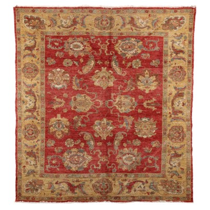 Antiker Herat Teppich Wolle Feiner Knoten Pakistan 230 x 203 cm