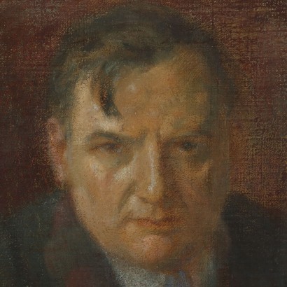 Painting Male Portrait 1913,Painting Male Portrait 1913