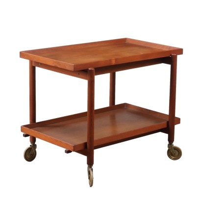 Vintage Kitchen Cart Teak Italy 1960s