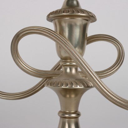 Coppia di Candelabri in Argento Pampalon