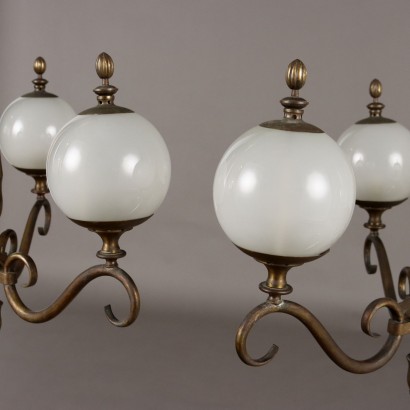 Pair of chandeliers,Pair of chandeliers mid-20th century