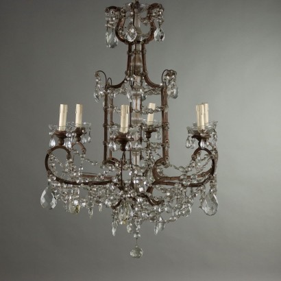 Chandelier with Metal Structure