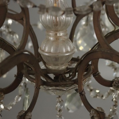 Chandelier with Metal Structure