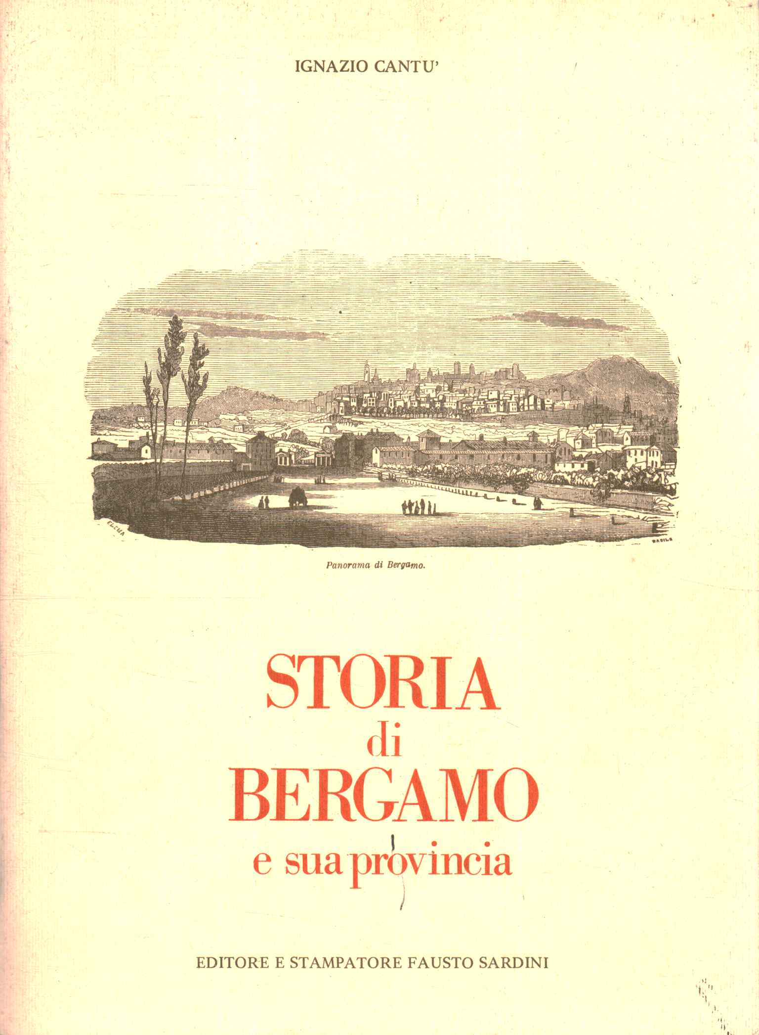 Historia de Bérgamo y su provincia.