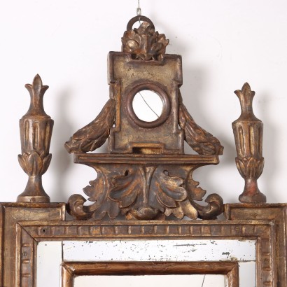 pair of neoclassical mirrors