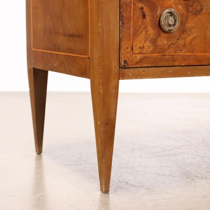 Neoclassical style bedside table