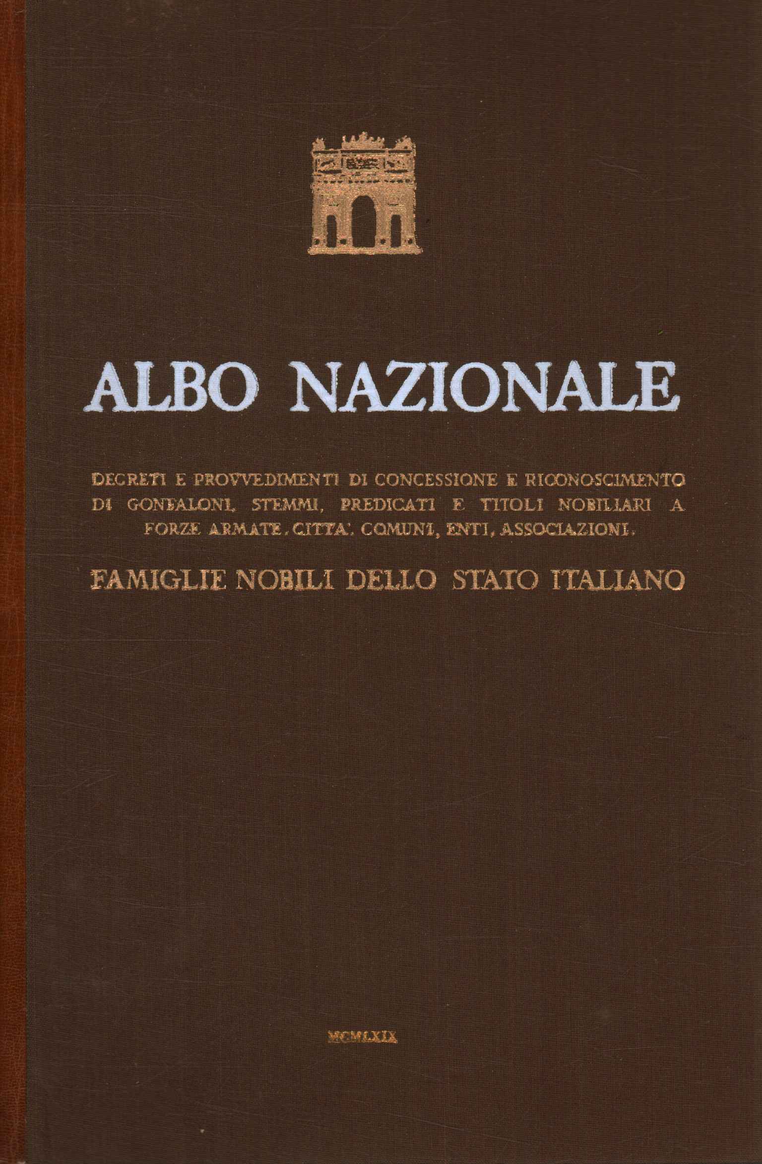 Albo nazionale Famiglie nobili dello Sta