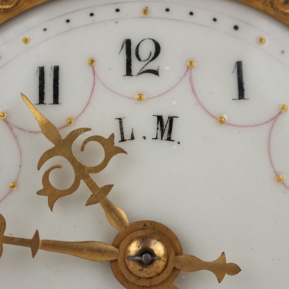 Horloge de comptoir en marbre Ne