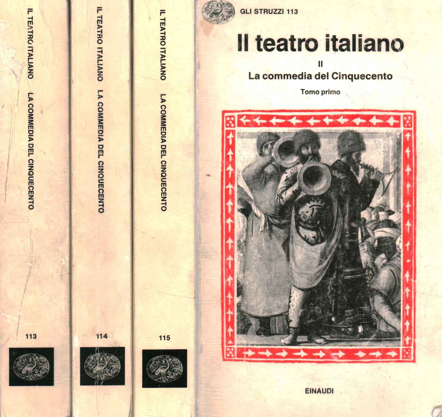 El teatro italiano II (3 volúmenes) La