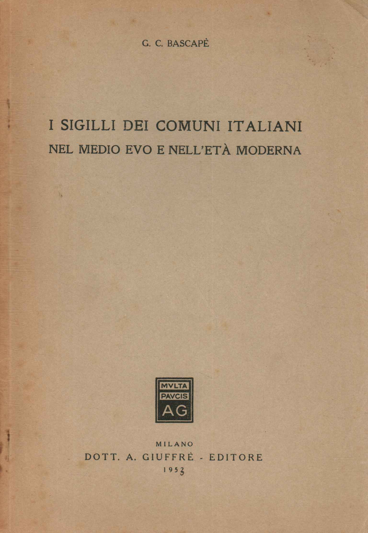 Los sellos de los municipios italianos en la Edad Media