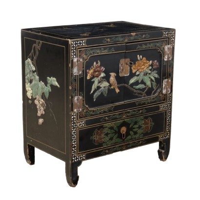 Mesita de noche estilo chinoiserie