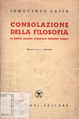 Consolazione della filosofia