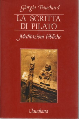 La scritta di Pilato usato