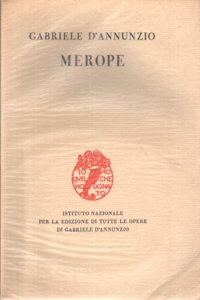 Merope, Gabriele D’Annunzio