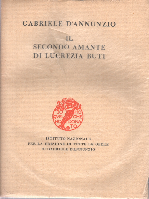 Lucrezia Buti's second lover, Gabriele D'Annunzio