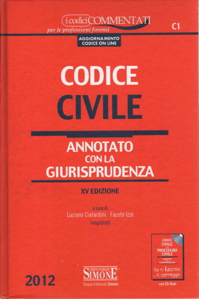 The civil code, Luciano Ciafardini Fausto Izzo