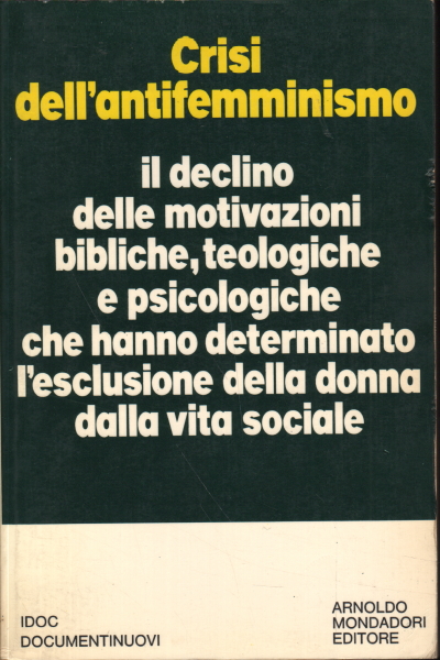 Crisi dell'antifemminismo, Fernando Vittorino Joannes