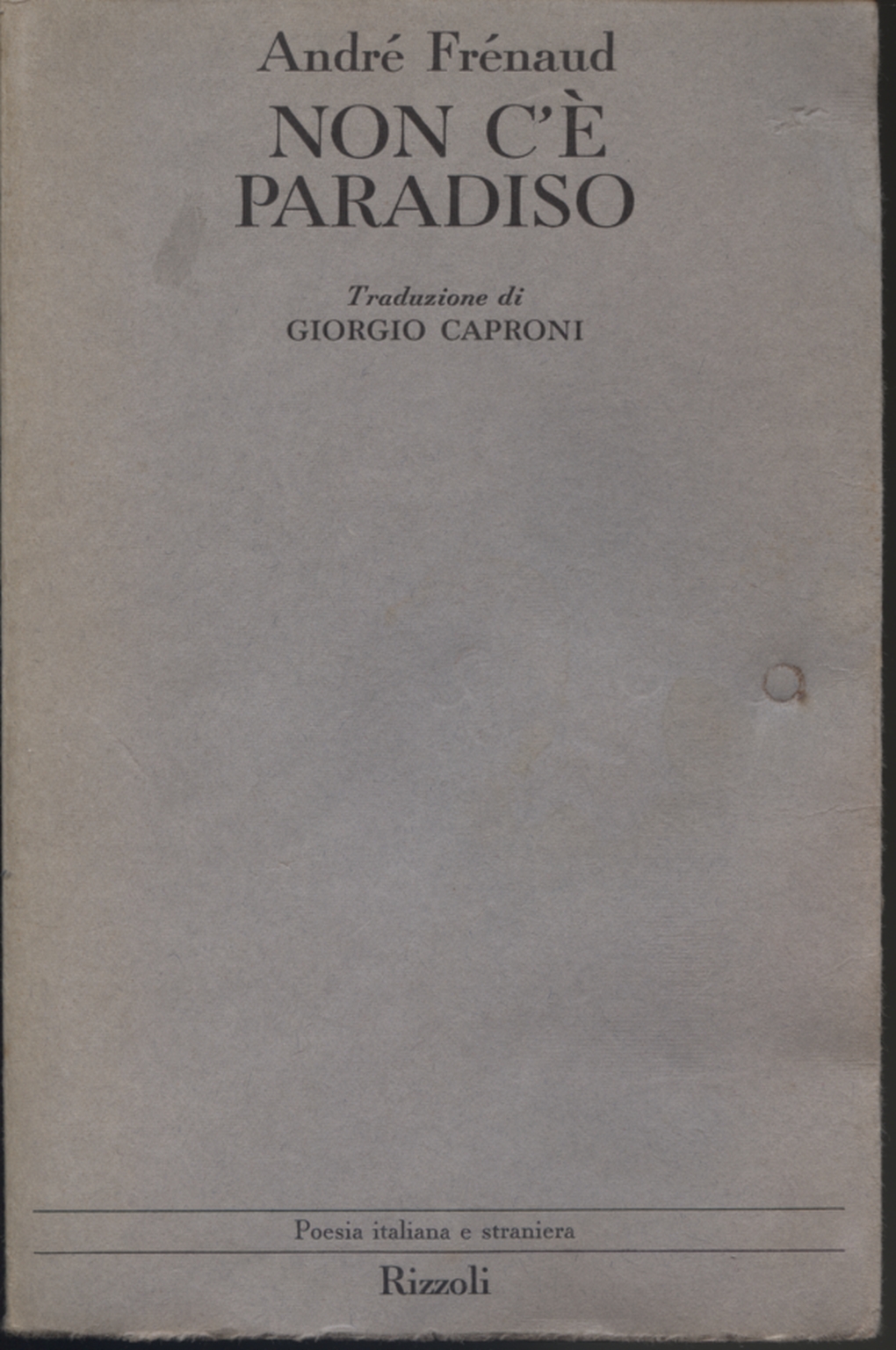 Non c&apos;&#232; paradiso (1943-1960)