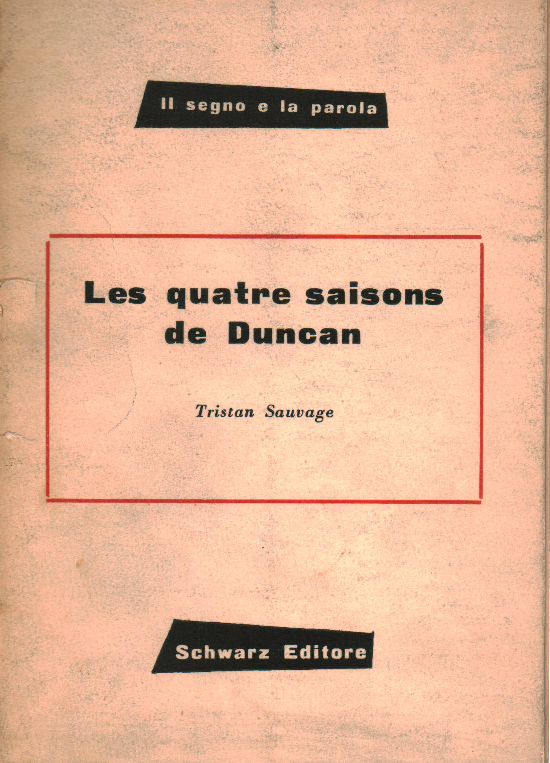 Les Quatre Saisons de Duncan - Les quatre saisons, Tristan Sauvage