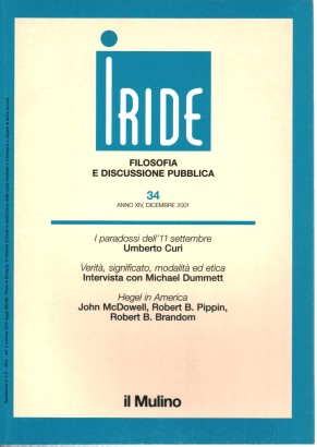Iride, anno XIV, 2001, n. 34