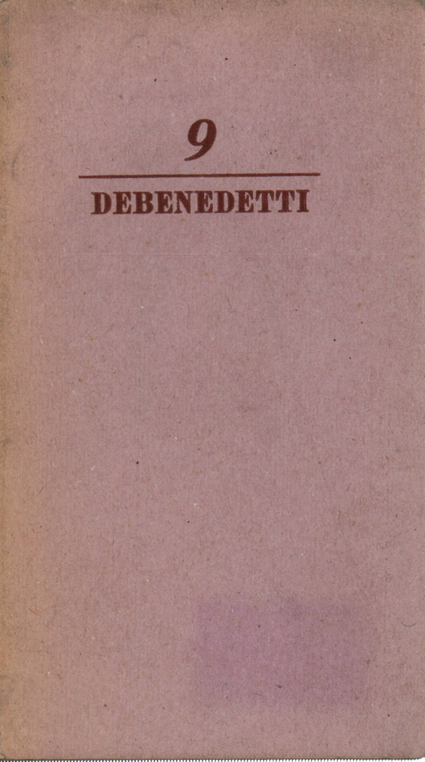 16. Oktober 1943, Giacomo Debenedetti