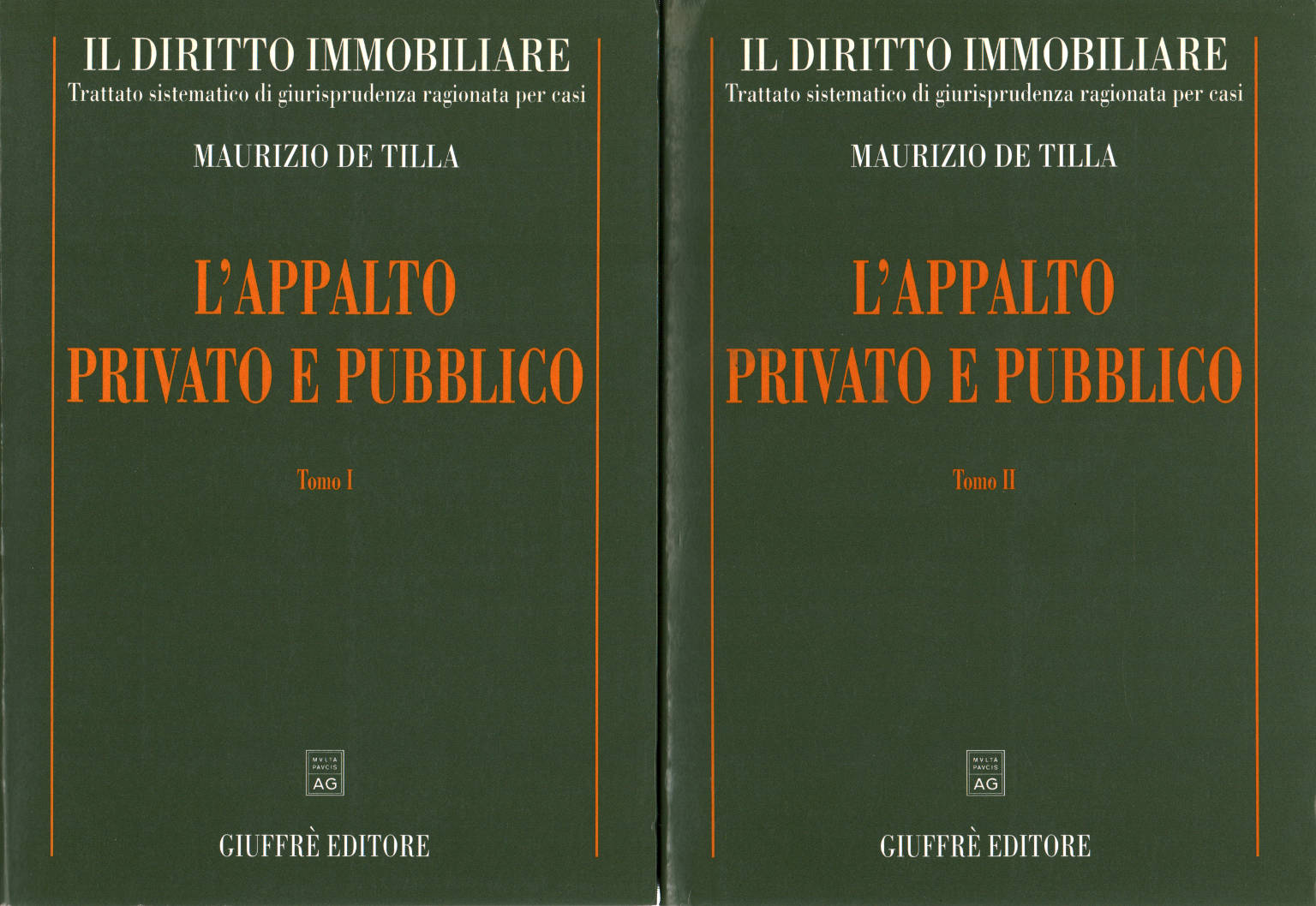 L&apos;appalto privato e pubblico (2 Volumi)