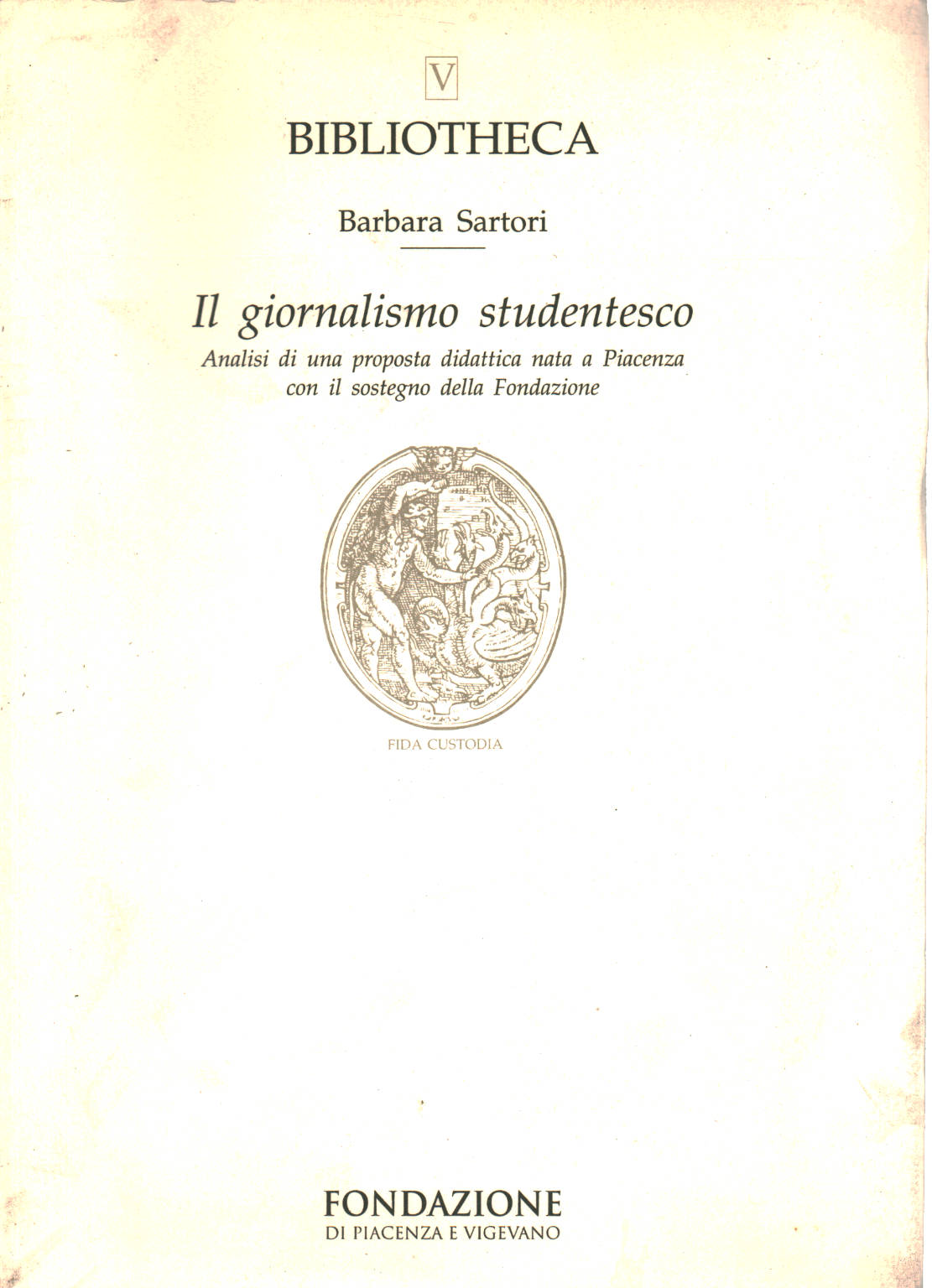 El estudiante de periodismo, Barbara Sartori