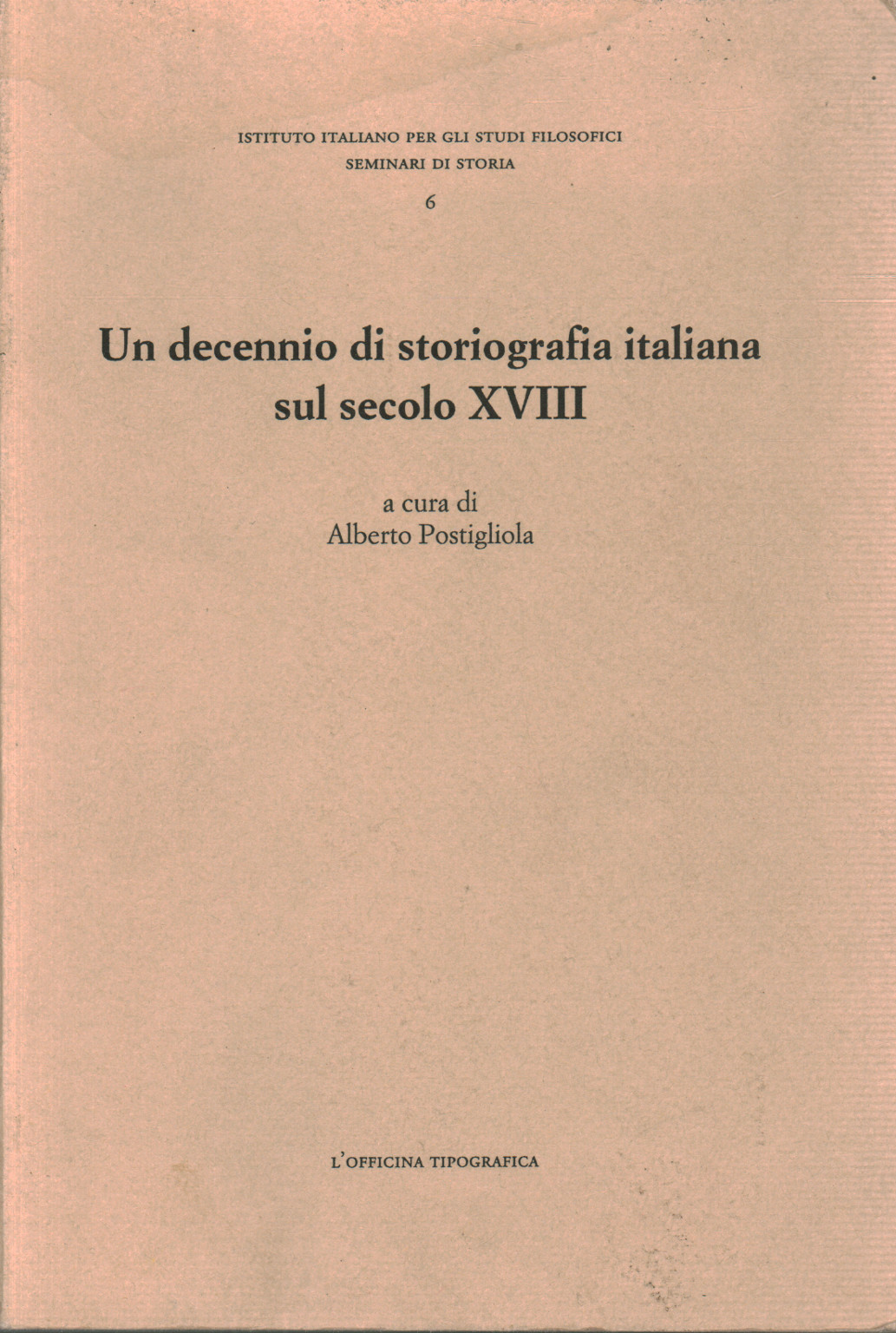 A decade of Italian historiography on the 15th century, s.a.