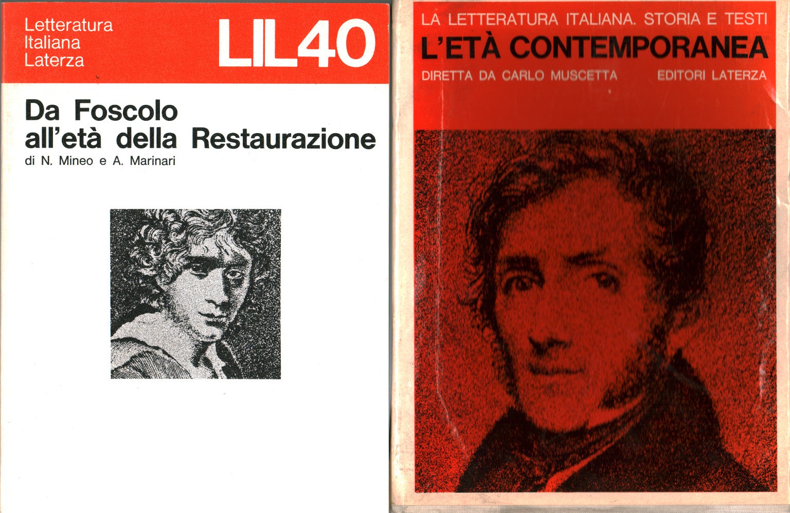 Italian literature. History and texts: L'età c, s.a.