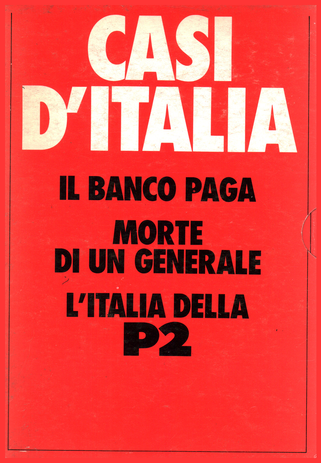 Los casos de Italia (3 Volúmenes), s.una.