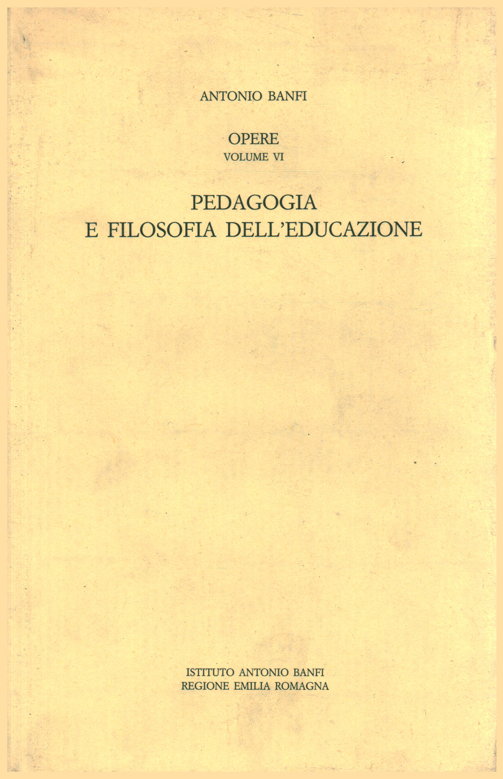 Pedagogia e filosofia dell'educazione, s.a.