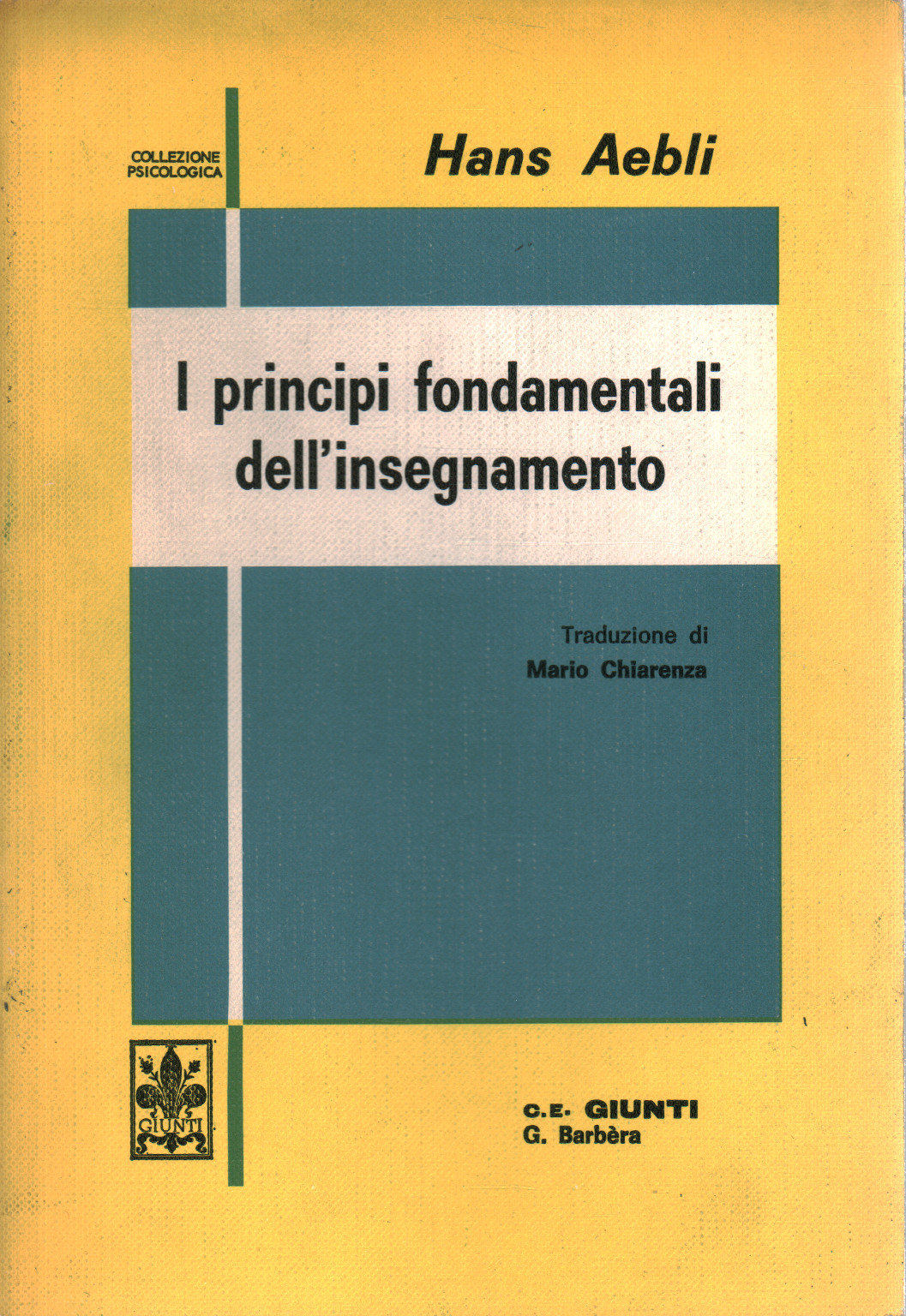 I principi fondamentali dell insegnamento, s.a.