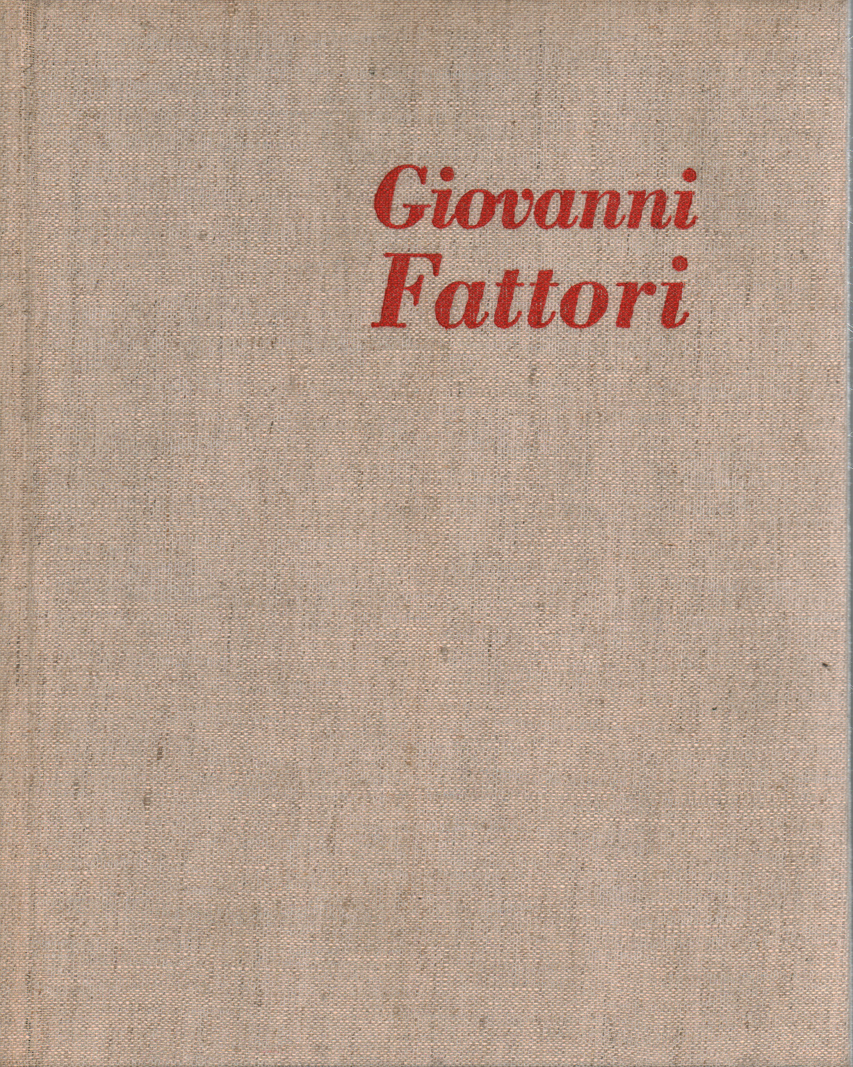 Giovanni fattori, s.zu.