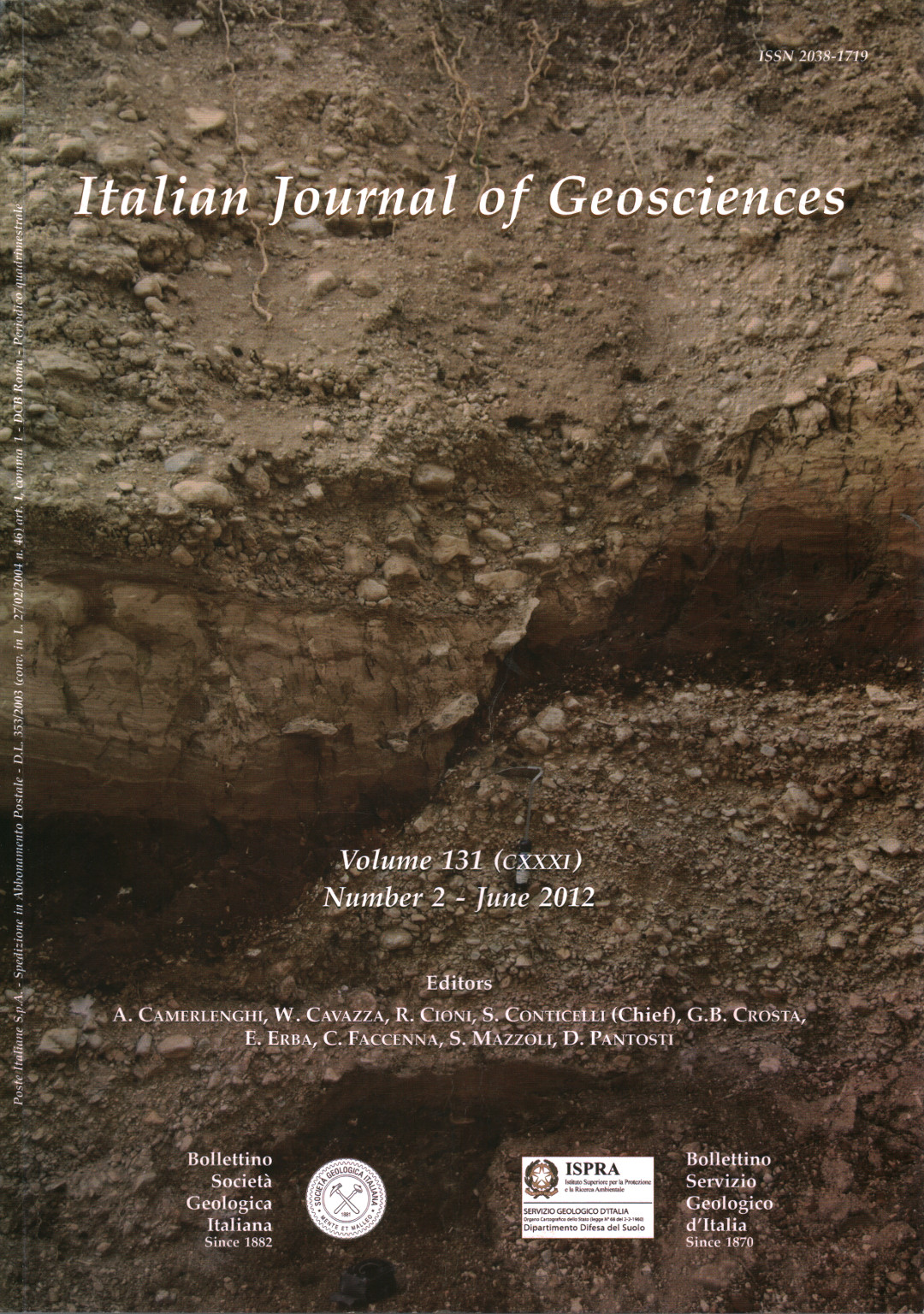 Revista italiana de Geociencias-Bollettino della So, s.una.