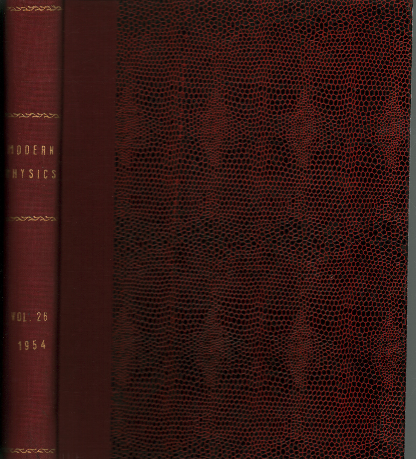 Reviews of Modern Physics, 1954. Volume 26, 1-4 , s.zu.