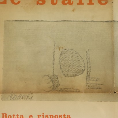 Foglio Volante compilato da Eugenio Montale e Gior, s.a.