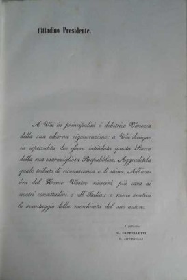 Storia della Repubblica di Venezia dal suo principio sino al giorno d\'