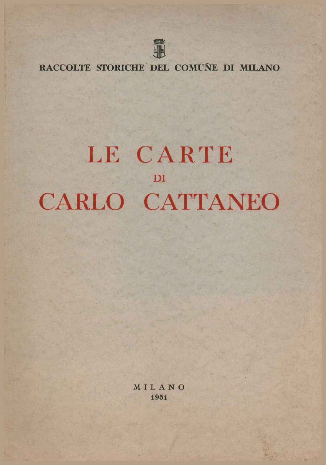 Die Karten von Carlo Cattaneo, s.zu.